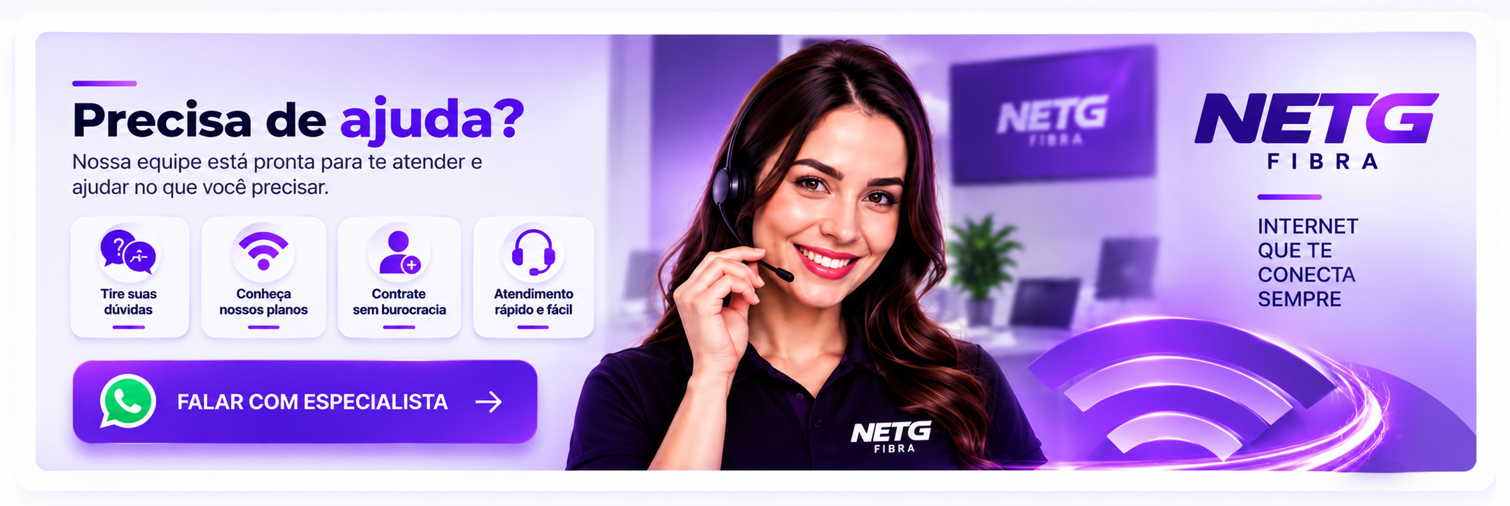 Falar com especialista NETG FIBRA